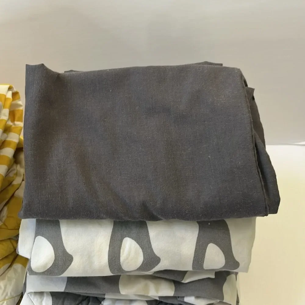 The Land Of Nod- Pottery Barn Not A Peep Crib Bedding sets x2